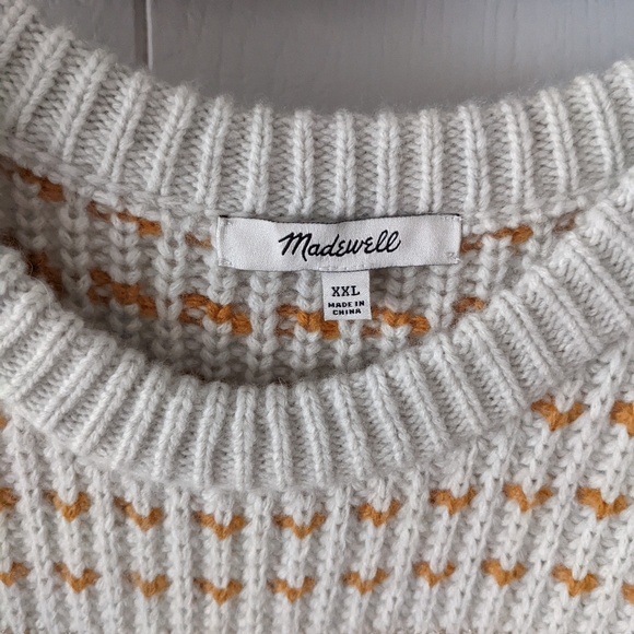 Madewell Striped Barfield Sweater - Picture 3 of 4